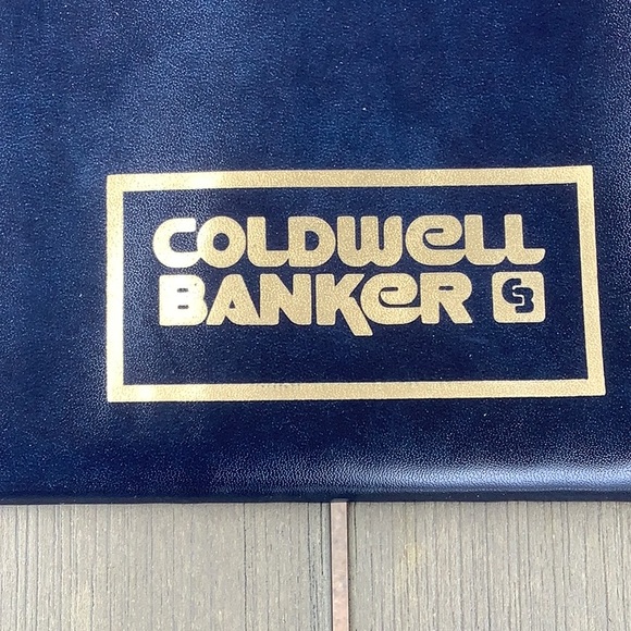 Real Estate COLDWELL BANKER Blue Legal Document Client Folder Business Card Slot - Picture 4 of 4